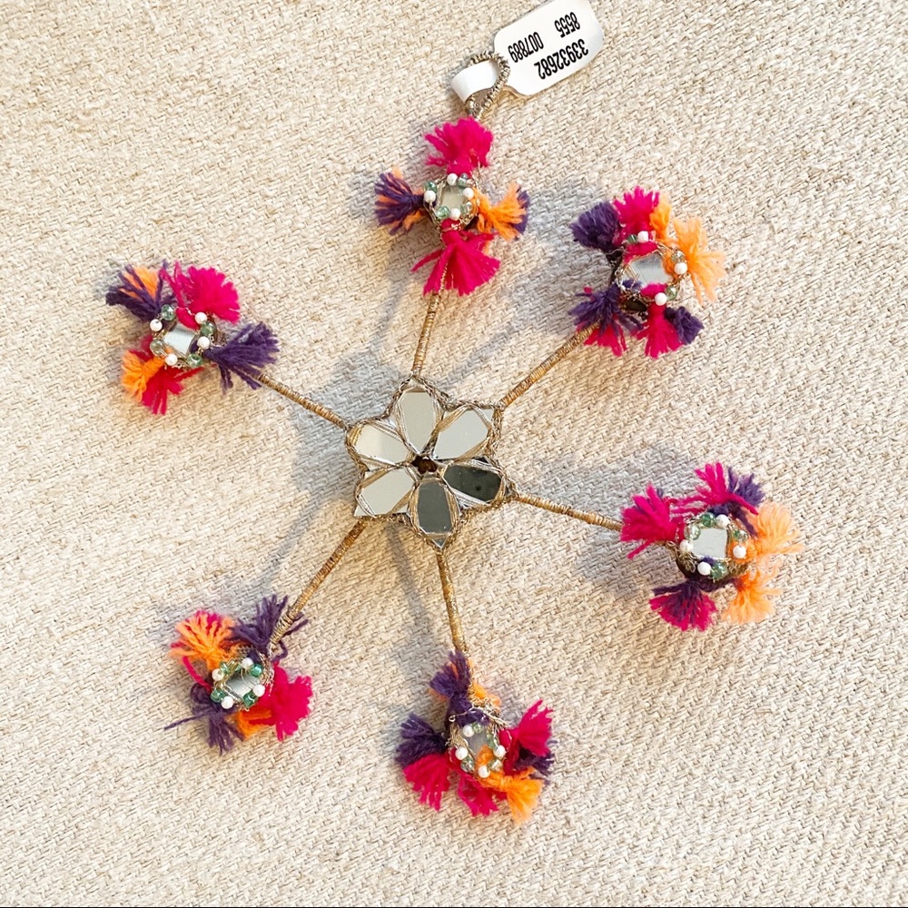 Free People mirrored snowflake ornament - Picture 3 of 3